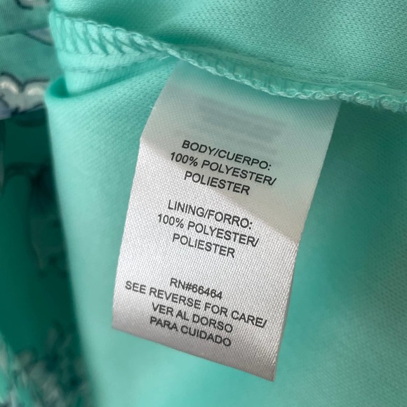 Sandra Darren Aqua Floral Midi Dress - Picture 4 of 5